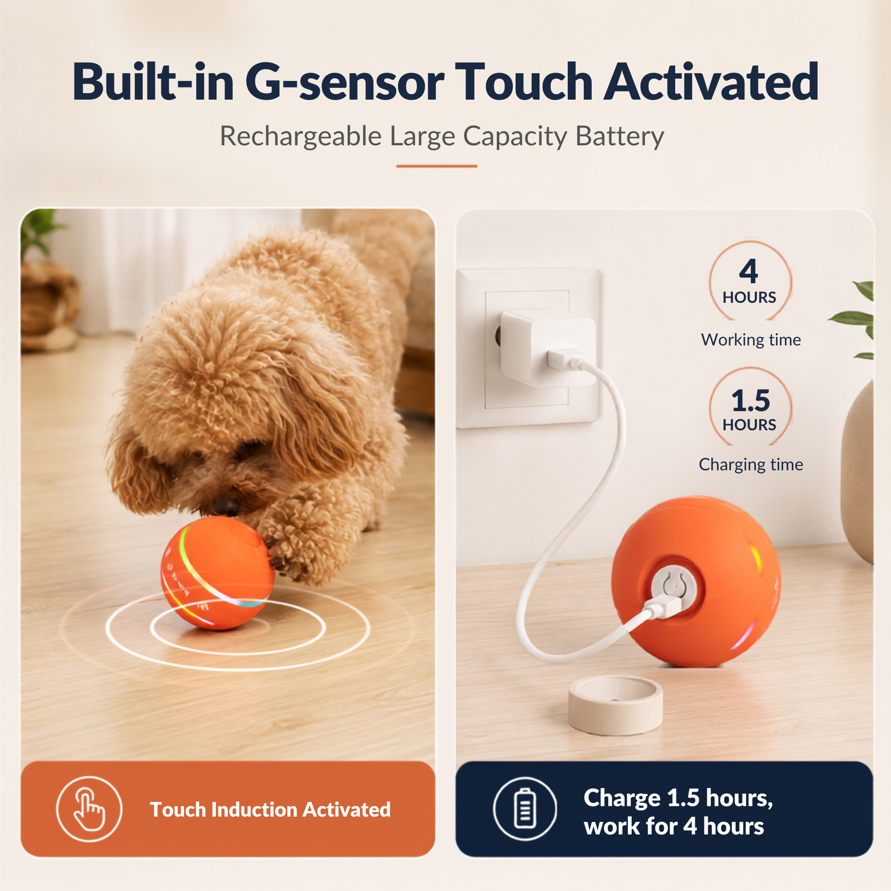 Viral DuraSpin™ Dog Ball