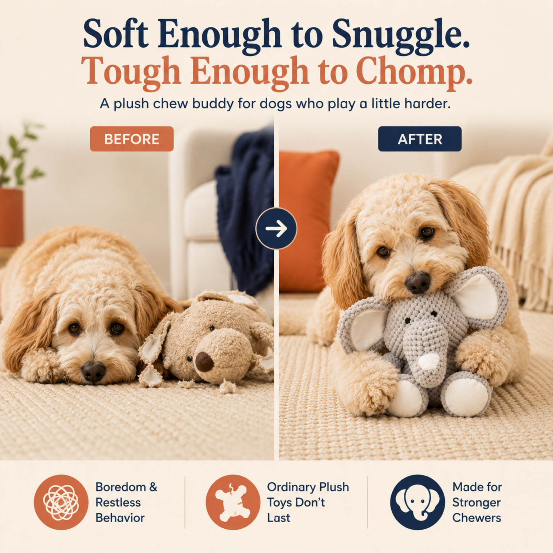 Elephant Snuggle Chew