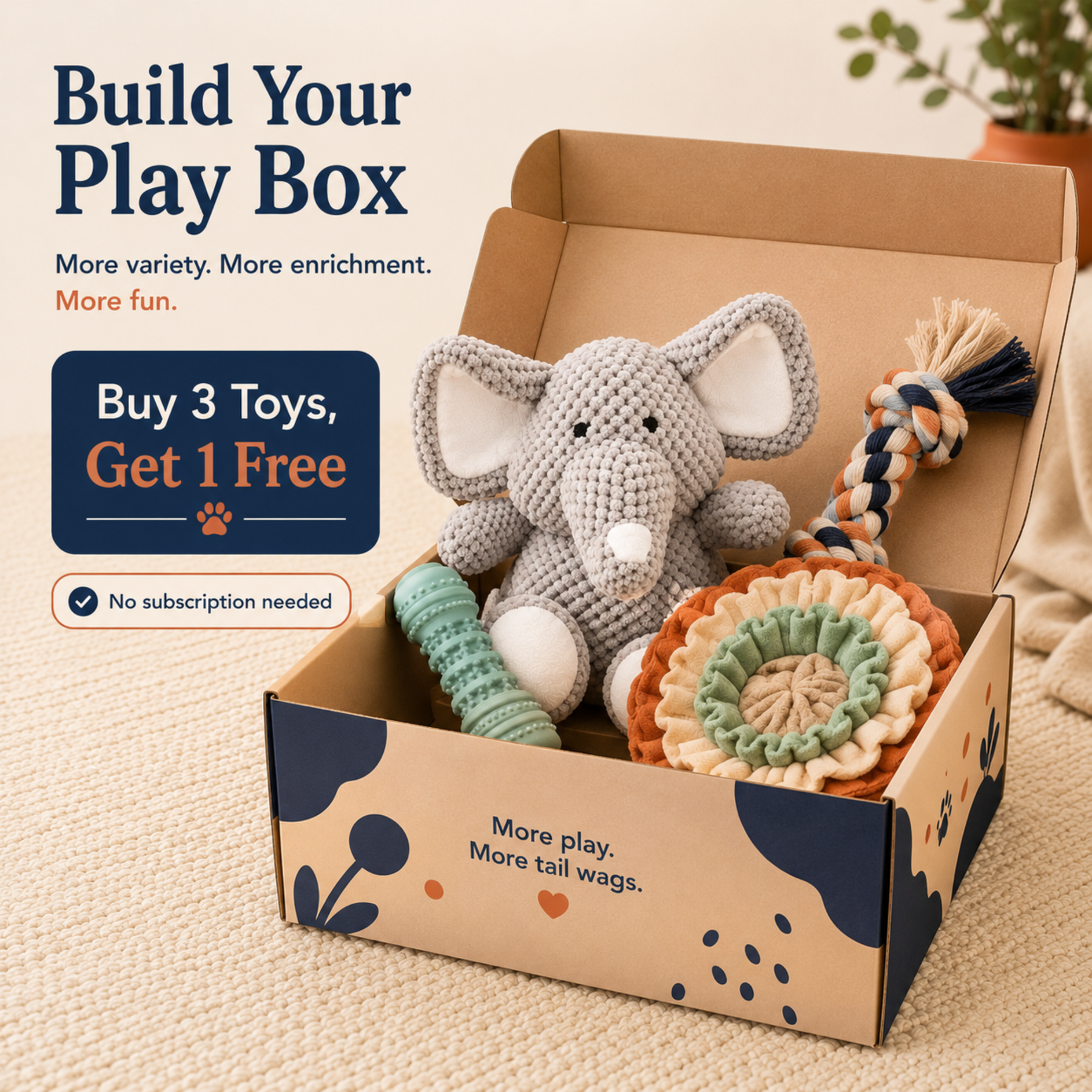 Elephant Snuggle Chew