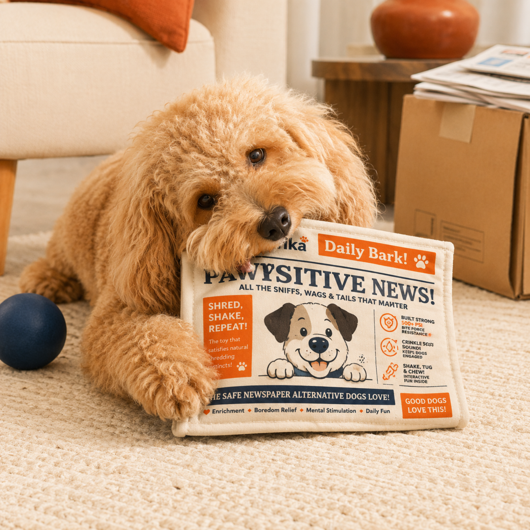 Shred & Shake Newspaper