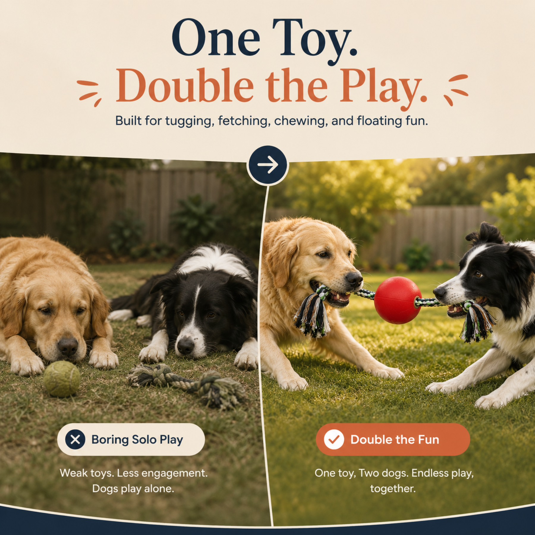 Tug & Float Ball