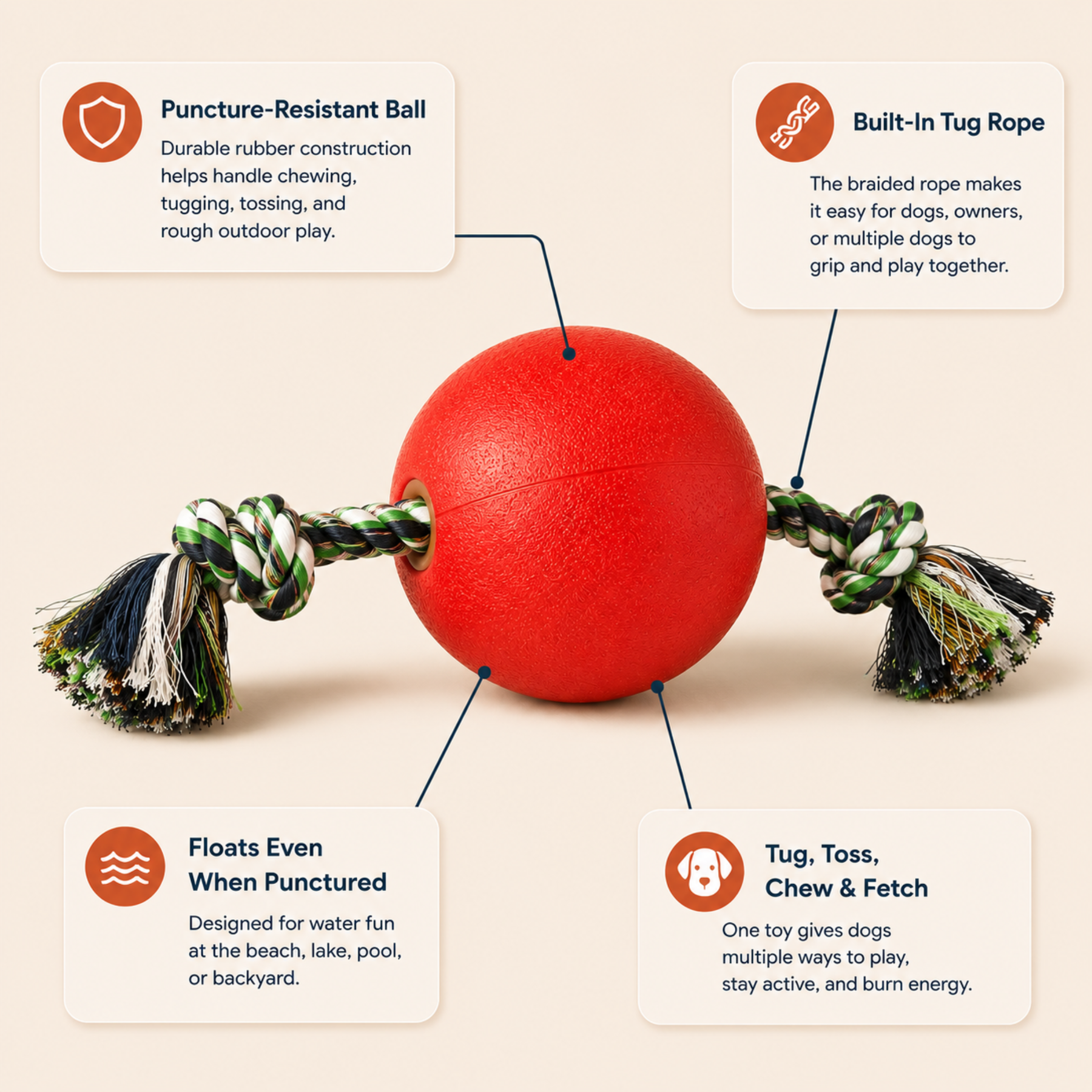 Tug & Float Ball